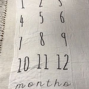 Baby Milestone Blanket